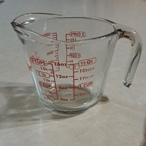 Anchor 2 Cup 16 Ounce Glass Measuring Cup With Handle